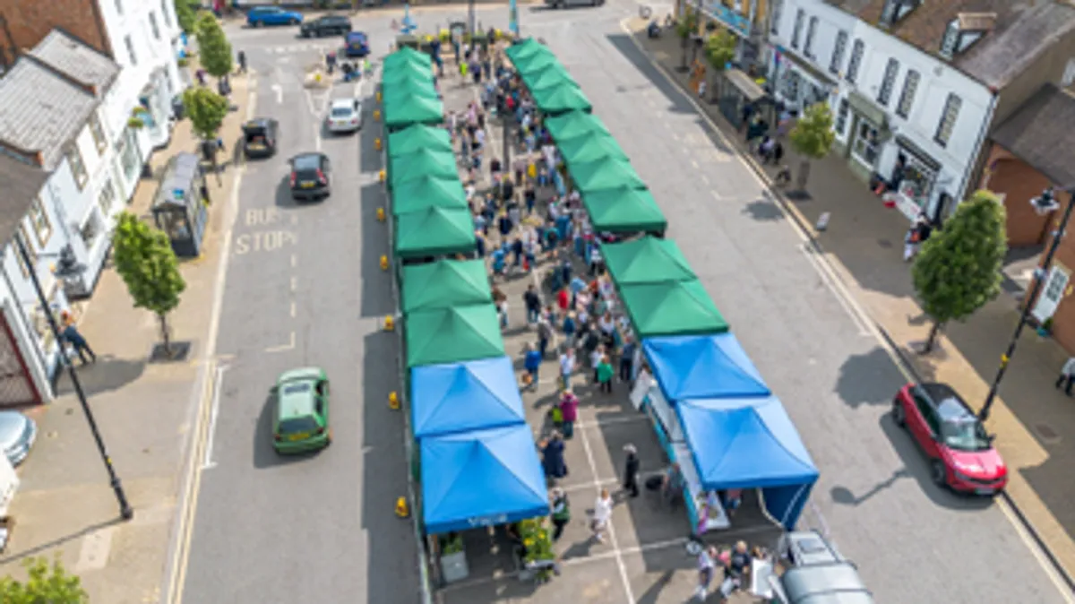 Pershore Broad Street Market